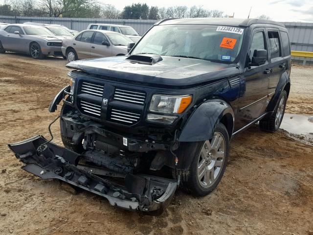 1D4PT4GK1BW570581 - 2011 DODGE NITRO HEAT BLACK photo 2