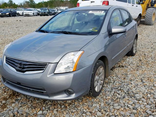 3N1AB6AP3AL632317 - 2010 NISSAN SENTRA 2.0 GRAY photo 2