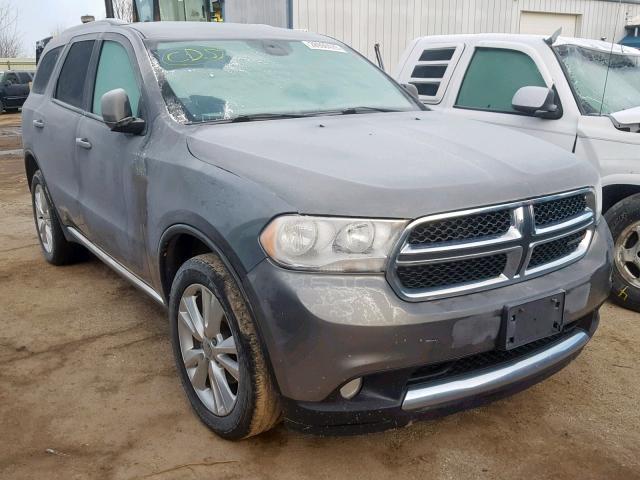 1C4RDJDG9CC337519 - 2012 DODGE DURANGO CR GRAY photo 1