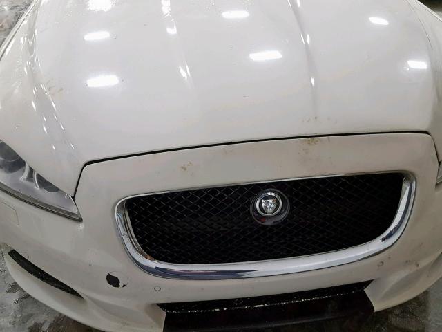 SAJWA2GB1BLV01363 - 2011 JAGUAR XJL WHITE photo 9