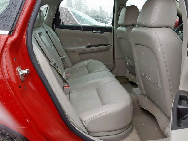 2G1WD58C679183472 - 2007 CHEVROLET IMPALA SUP RED photo 6