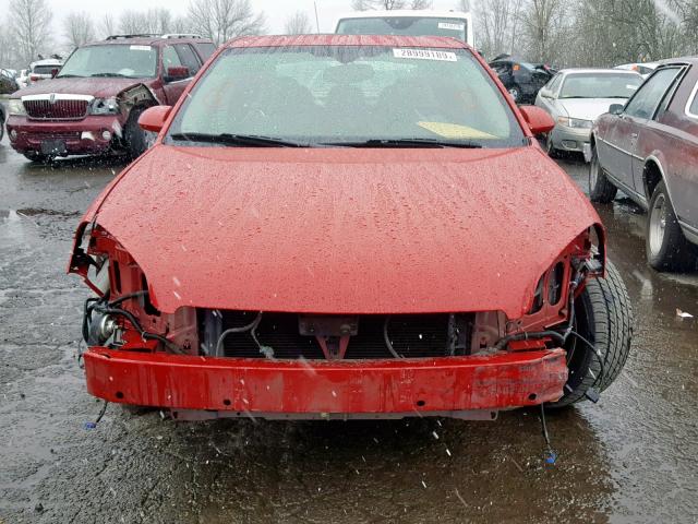 2G1WD58C679183472 - 2007 CHEVROLET IMPALA SUP RED photo 9