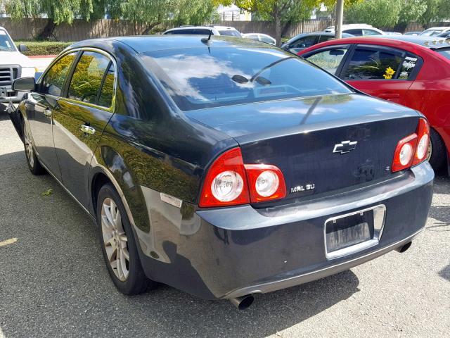 1G1ZK57708F215980 - 2008 CHEVROLET MALIBU LTZ BLACK photo 3