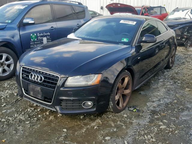 WAUDK78T88A042955 - 2008 AUDI A5 QUATTRO BLACK photo 2