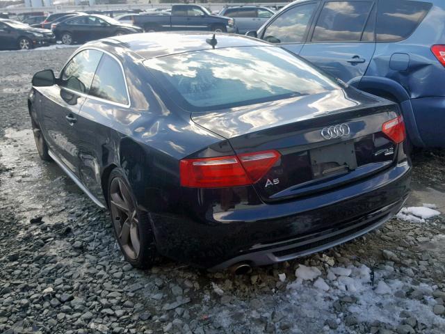 WAUDK78T88A042955 - 2008 AUDI A5 QUATTRO BLACK photo 3