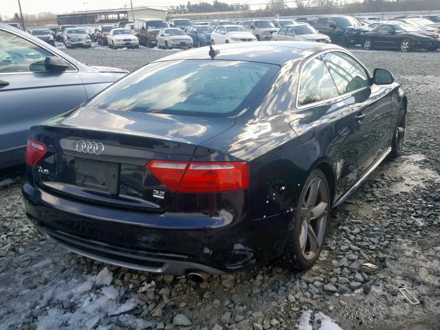 WAUDK78T88A042955 - 2008 AUDI A5 QUATTRO BLACK photo 4