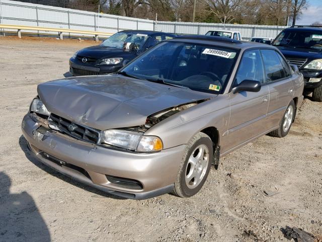 4S3BD435XX7255753 - 1999 SUBARU LEGACY L TAN photo 2