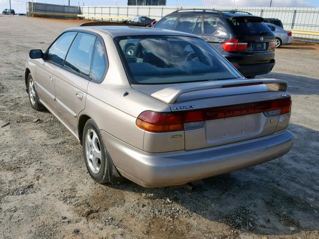 4S3BD435XX7255753 - 1999 SUBARU LEGACY L TAN photo 3