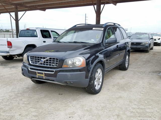 YV4CZ852861268385 - 2006 VOLVO XC90 V8 BLACK photo 2