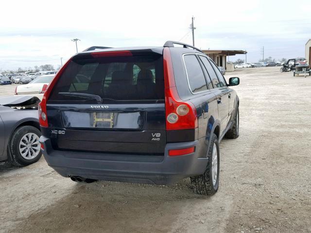 YV4CZ852861268385 - 2006 VOLVO XC90 V8 BLACK photo 4