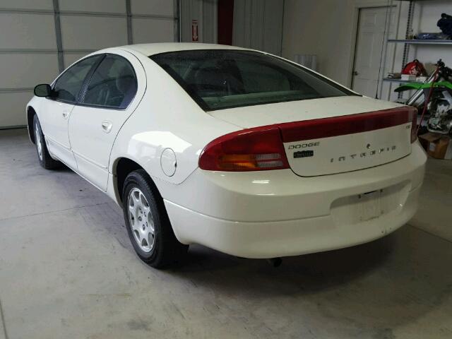 2B3HD46R22H290519 - 2002 DODGE INTREPID S WHITE photo 3