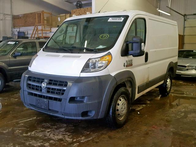 3C6TRVNG7HE541904 - 2017 RAM PROMASTER WHITE photo 2