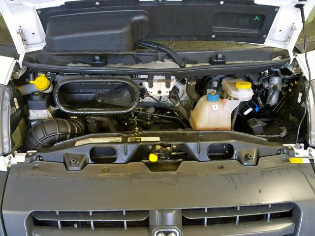 3C6TRVNG7HE541904 - 2017 RAM PROMASTER WHITE photo 7