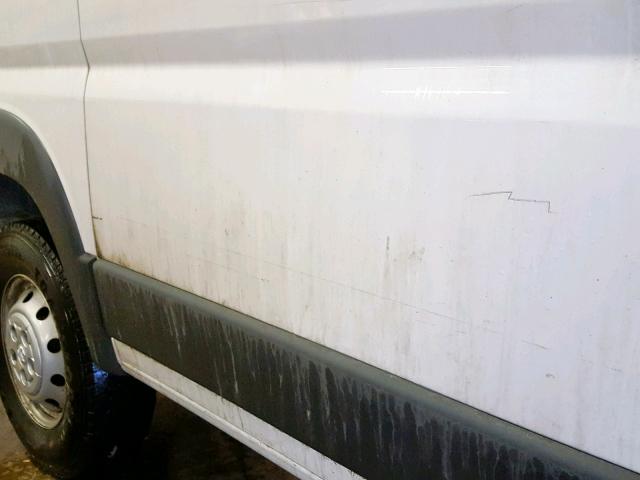 3C6TRVNG7HE541904 - 2017 RAM PROMASTER WHITE photo 9