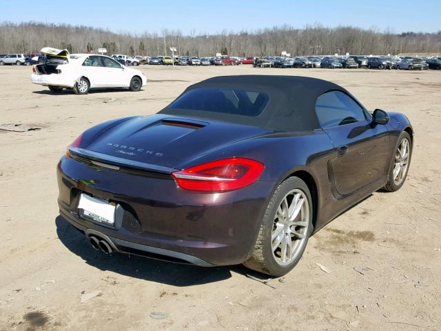 WP0CA2A87DS112072 - 2013 PORSCHE BOXSTER BROWN photo 4