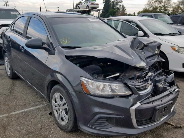 1G1JA5SG3H4164736 - 2017 CHEVROLET SONIC LS 黑色 照片 1