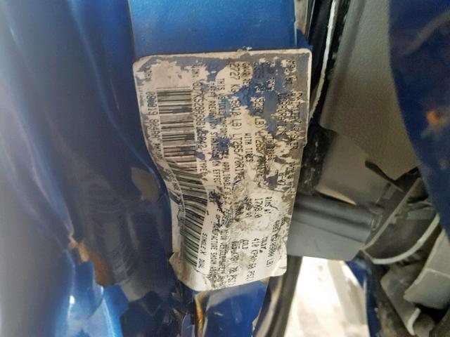 3D7KS28A38G106242 - 2008 DODGE RAM 2500 S ლურჯი ფოტო 10