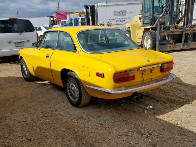 AR3025567 - 1974 ALFA ROMEO GTV YELLOW photo 3