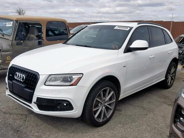 WA1WGAFP7FA051217 - 2015 AUDI Q5 PRESTIG WHITE photo 2