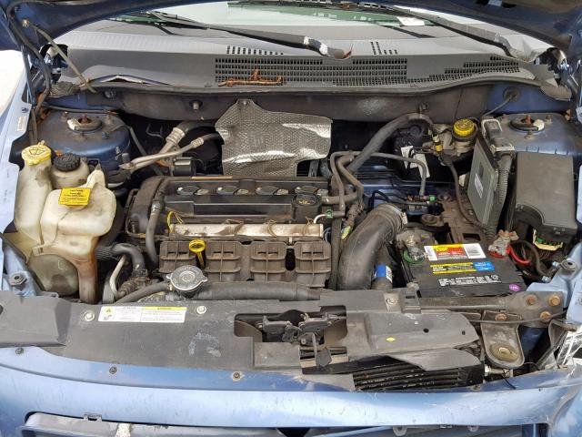 1B3HB28B57D560051 - 2007 DODGE CALIBER BLUE photo 7