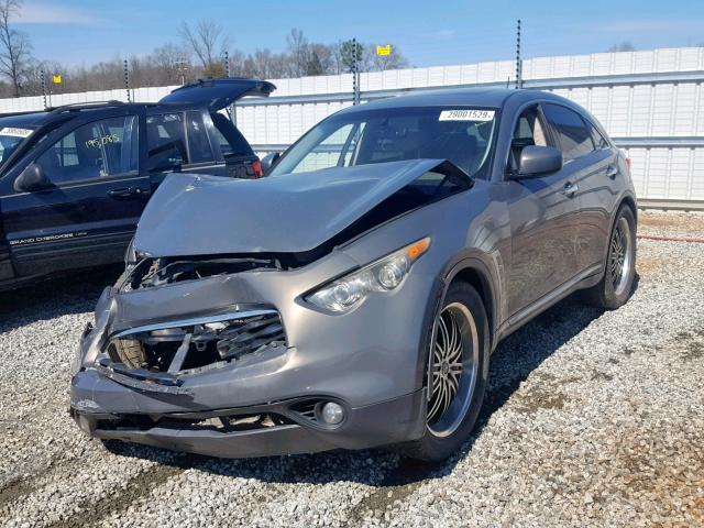 JNRAS18U29M100909 - 2009 INFINITI FX35 GRAY photo 2