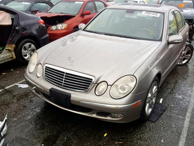 WDBUF56J66A870494 - 2006 MERCEDES-BENZ E 350 SILVER photo 2