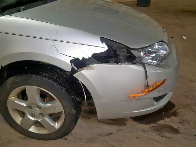 1G8AN15F66Z184867 - 2006 SATURN ION LEVEL SILVER photo 9