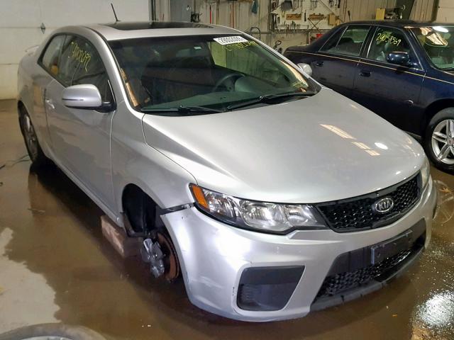 KNAFU6A26C5596995 - 2012 KIA FORTE EX SILVER photo 1