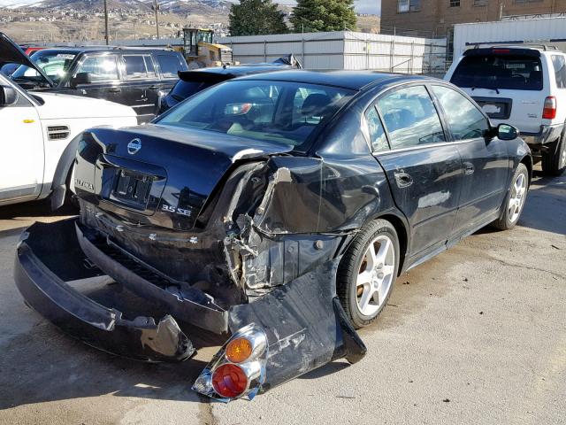 1N4BL11D63C318768 - 2003 NISSAN ALTIMA SE BLACK photo 4