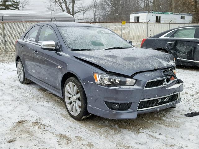 JA32X8HW4AU011409 - 2010 MITSUBISHI LANCER GTS GRAY photo 1