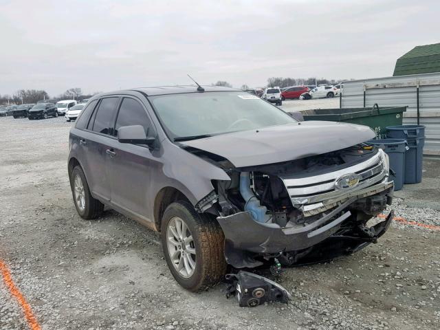 2FMDK3JC9ABA33709 - 2010 FORD EDGE SEL GRAY photo 1