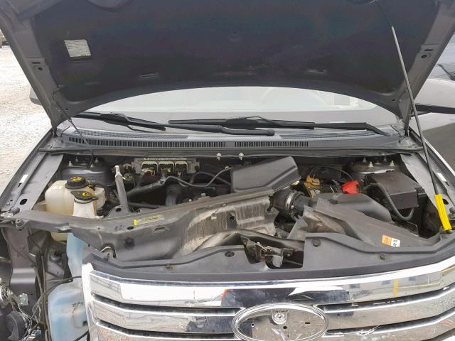 2FMDK3JC9ABA33709 - 2010 FORD EDGE SEL GRAY photo 7