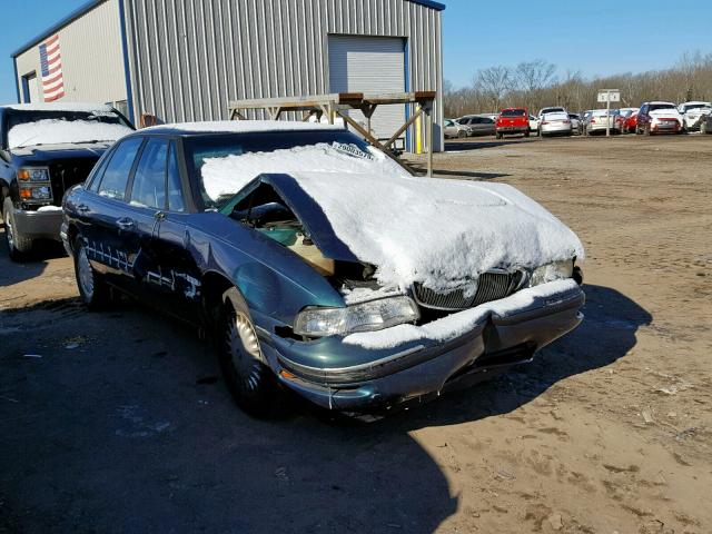 1G4HP52K6VH591918 - 1997 BUICK LESABRE CU GREEN photo 1