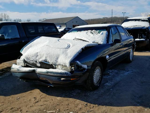 1G4HP52K6VH591918 - 1997 BUICK LESABRE CU GREEN photo 2