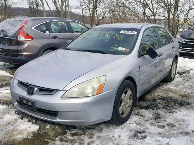 1HGCM55103A116783 - 2003 HONDA ACCORD DX SILVER photo 2