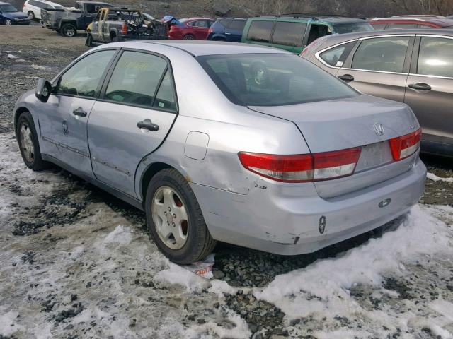 1HGCM55103A116783 - 2003 HONDA ACCORD DX SILVER photo 3