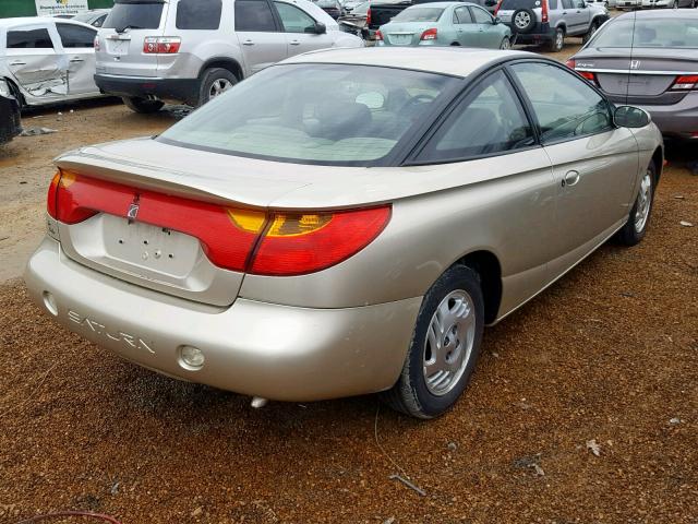 1G8ZY14791Z293482 - 2001 SATURN SC2 GOLD photo 4