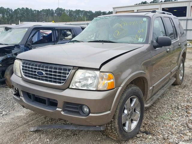 1FMDU65W43ZA05820 - 2003 FORD EXPLORER L BROWN photo 2