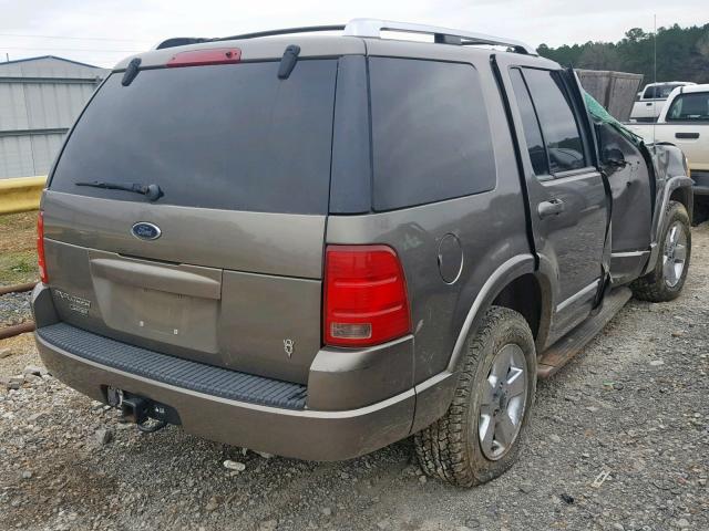 1FMDU65W43ZA05820 - 2003 FORD EXPLORER L BROWN photo 4