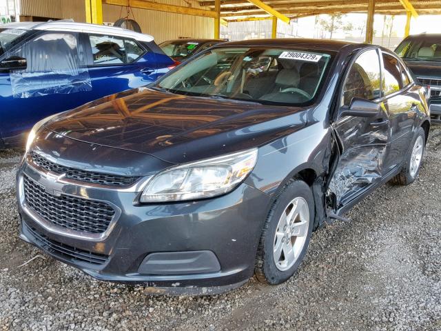 1G11B5SL2EF246144 - 2014 CHEVROLET MALIBU LS GRAY photo 2