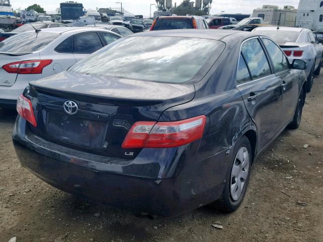 4T4BE46KX9R066069 - 2009 TOYOTA CAMRY BASE BLACK photo 4