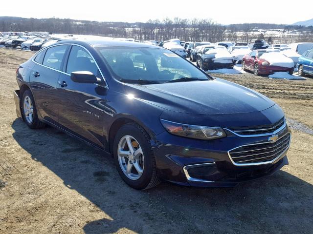 1G1ZB5ST6GF290024 - 2016 CHEVROLET MALIBU LS BLUE photo 1