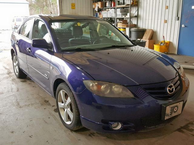 JM1BK123761510574 - 2006 MAZDA 3 S BLUE photo 1