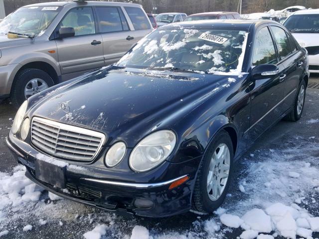 WDBUF26J16A934939 - 2006 MERCEDES-BENZ E 320 CDI BLACK photo 2