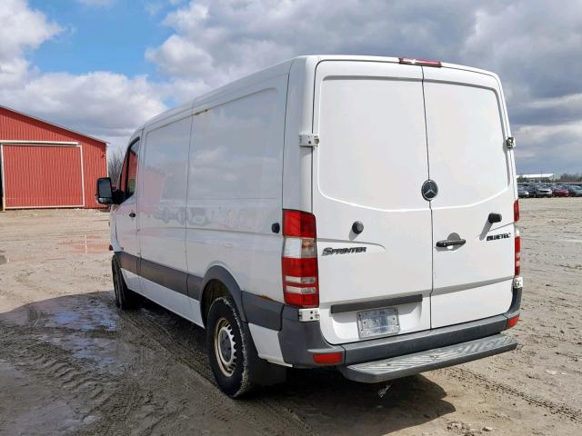 WD3BE7CC2C5691302 - 2012 MERCEDES-BENZ SPRINTER 2 WHITE photo 3