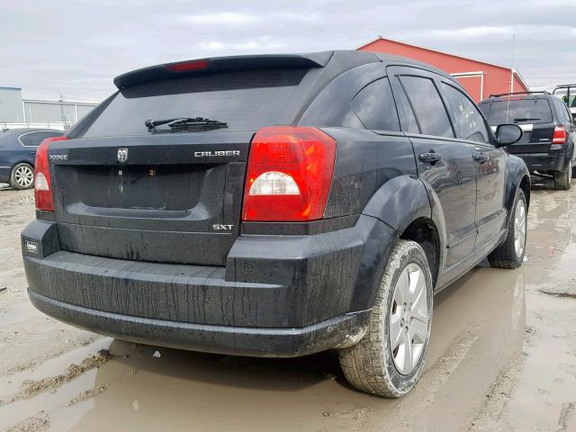 1B3HB48A69D163129 - 2009 DODGE CALIBER SX BLACK photo 4