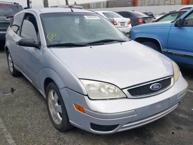 1FAFP31N07W234475 - 2007 FORD FOCUS ZX3 GRAY photo 1