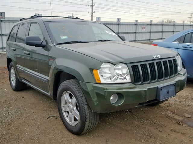 1J8GR48K97C525688 - 2007 JEEP GRAND CHER GREEN photo 1