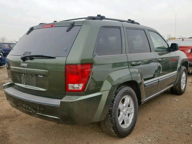 1J8GR48K97C525688 - 2007 JEEP GRAND CHER GREEN photo 4