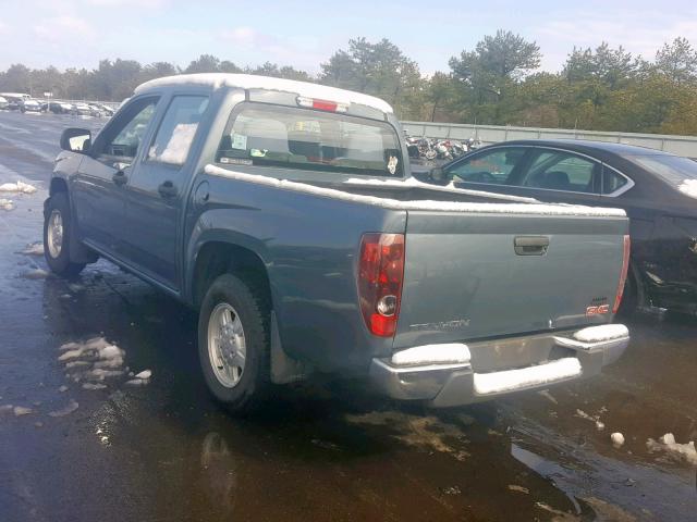 1GTCS138368308451 - 2006 GMC CANYON BLUE photo 3